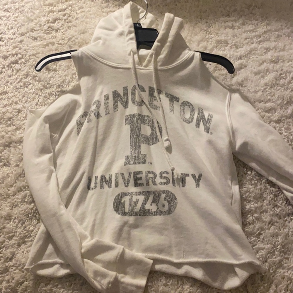 Tillys cold shoulder hoodie Princeton university